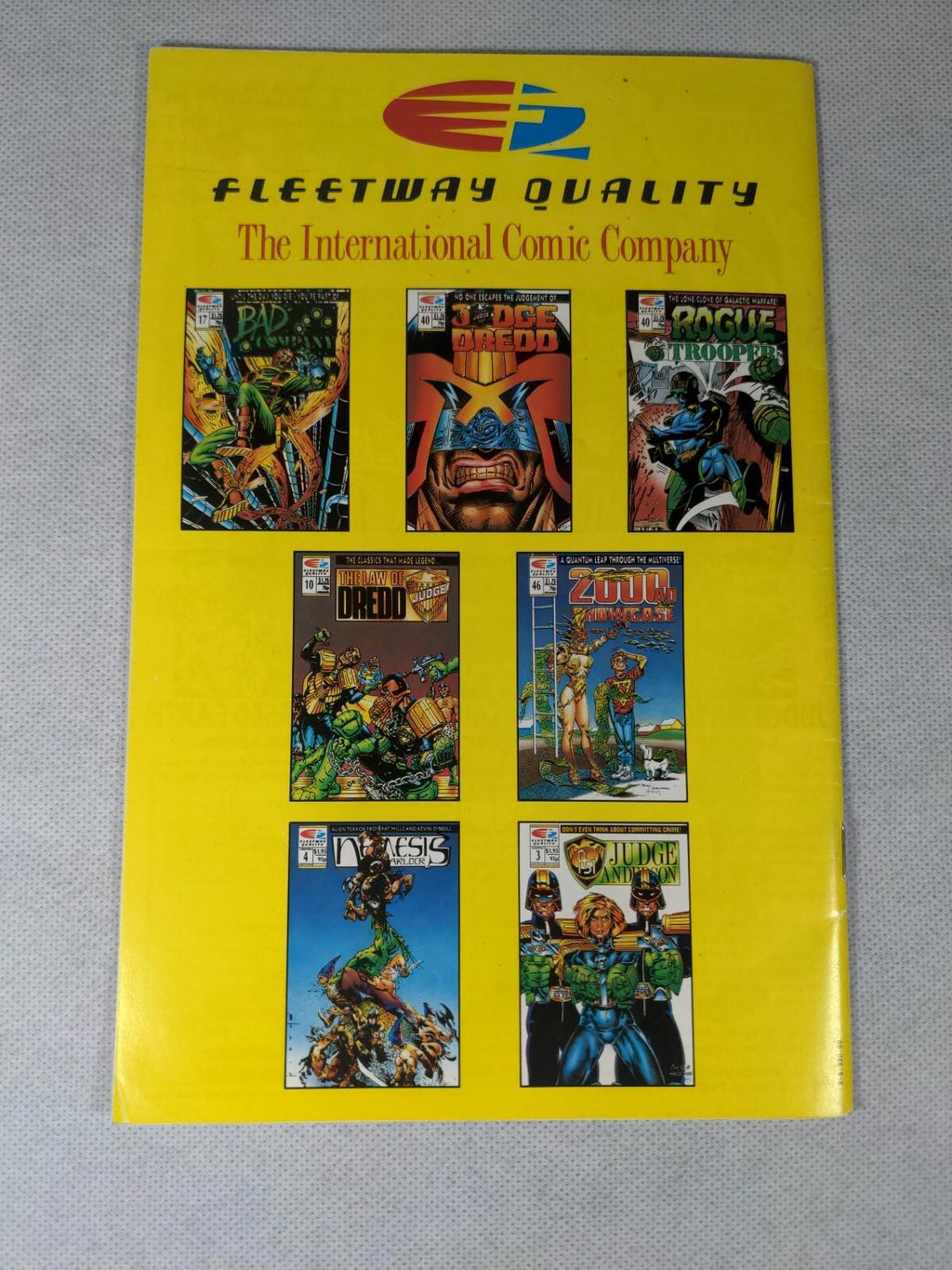 Nemesis The Warlock #4 Fleetway Quality Comics Alien Terror Mils & O'Neil - Retrorama UK