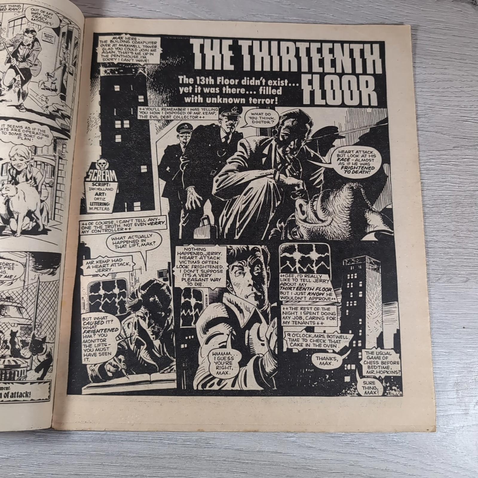 Scream! Comic Issue Number 3 7th April 1984