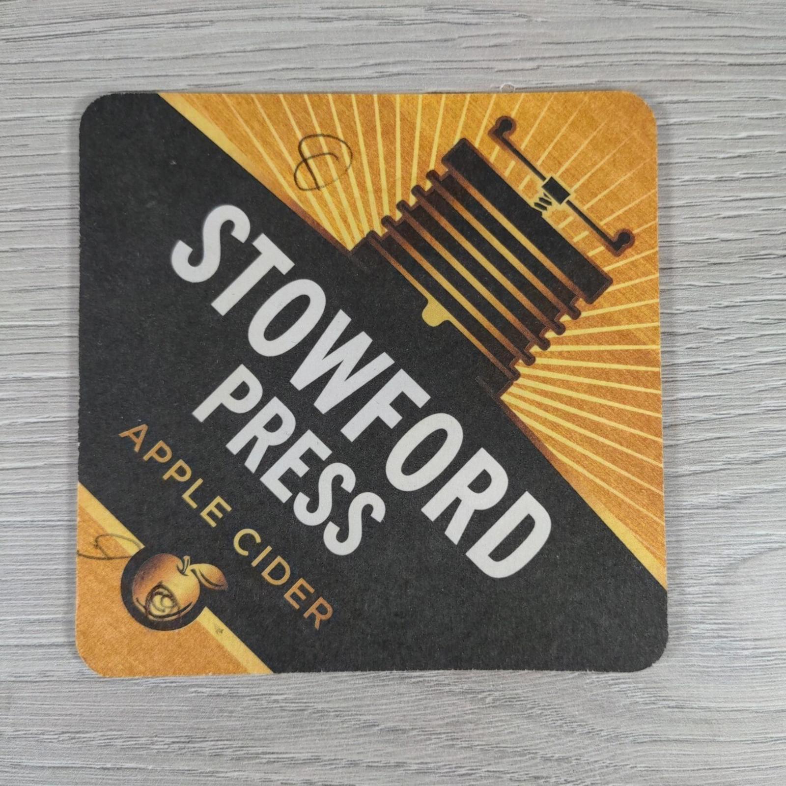 Stowford Press 3 x Vintage Beer Mats Pub Bar Coaster Breweriana