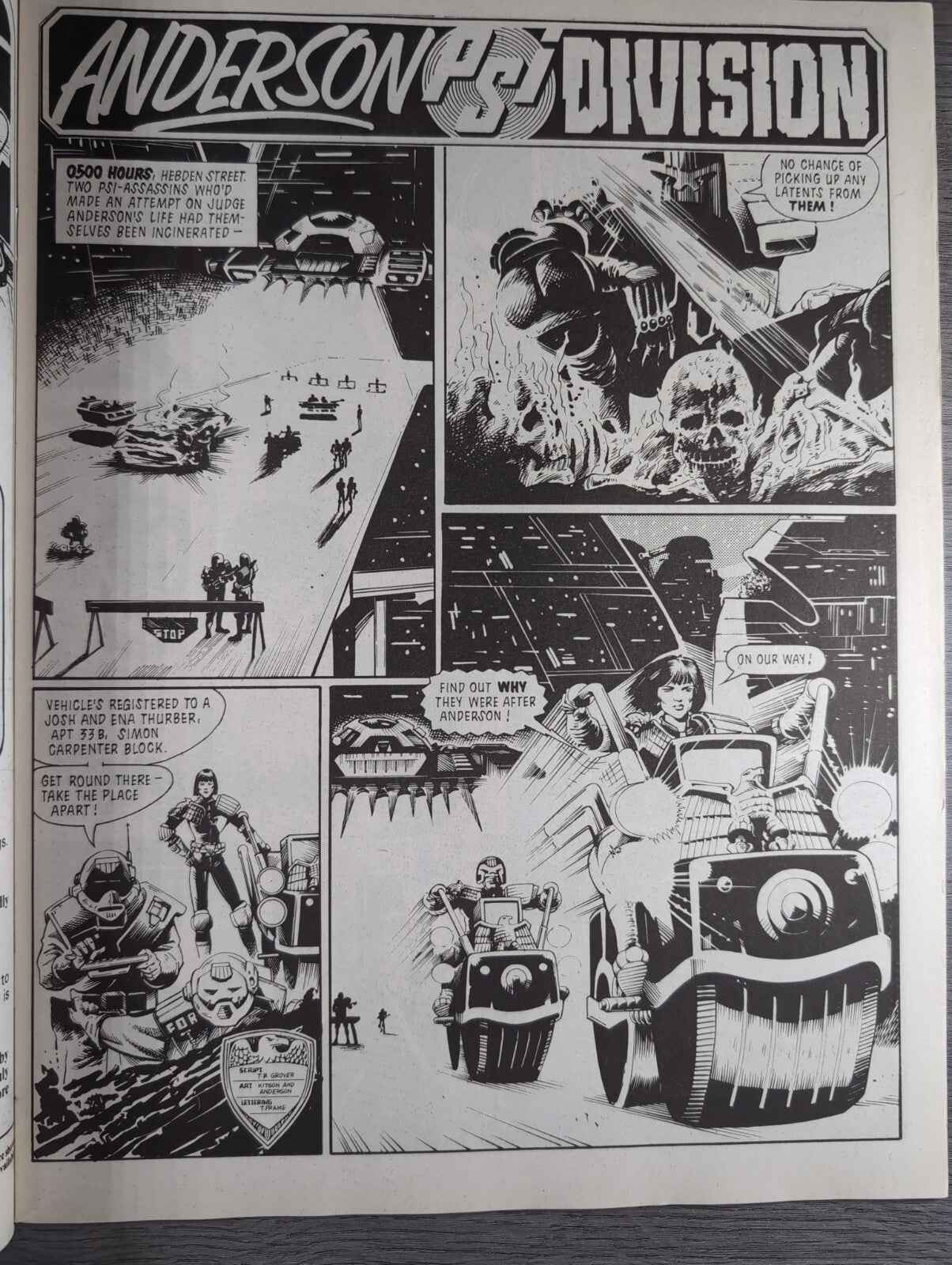 2000AD Prog 526 Featuring Judge Dread Comic 13th June 1987 Vintage Retro Comic