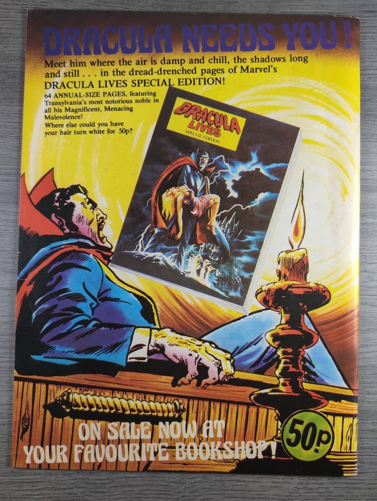 Spider-Man Comics Weekly No 116 Marvel Comics UK 2nd May 1975 Vintage Comic