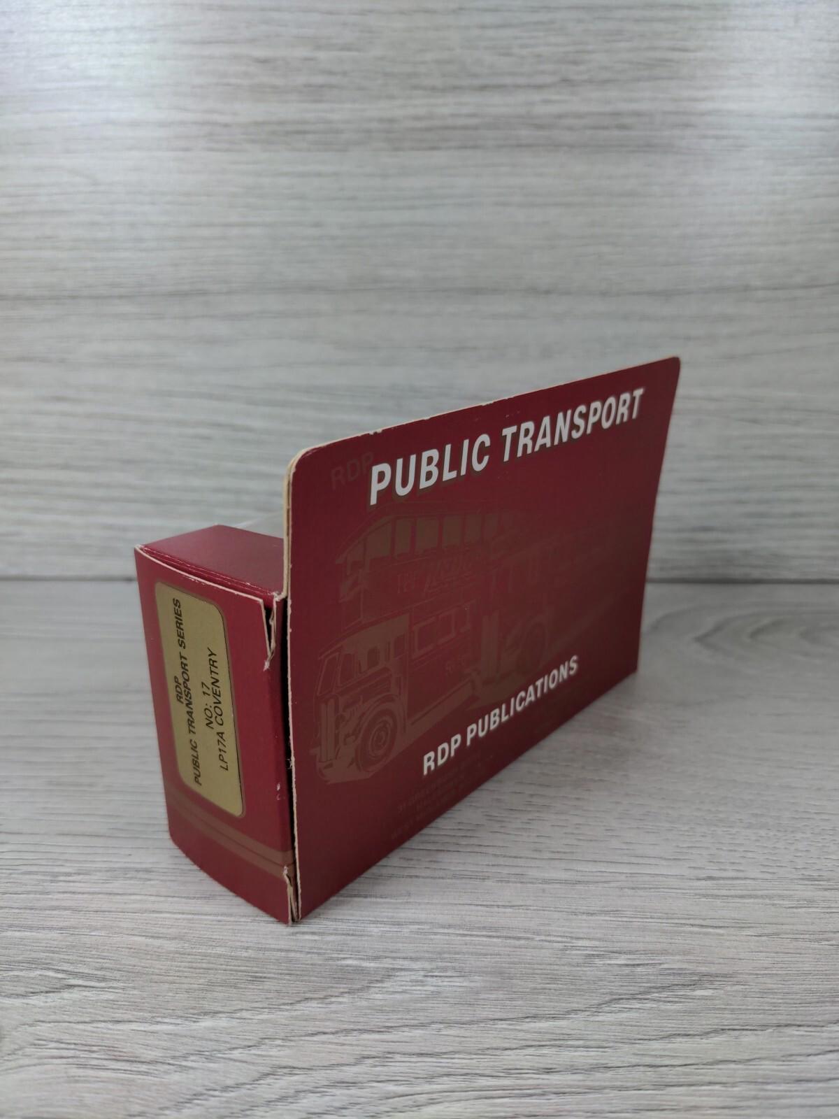 Lledo RDP Public Transport Series No: 17 LP17A Coventry Die-Cast Bus
