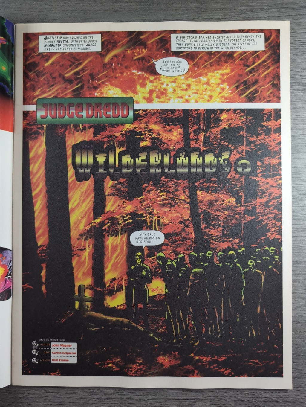 2000AD Prog 908 Featuring Judge Dredd Comic 7th Oct 1994 Vintage Retro Comic