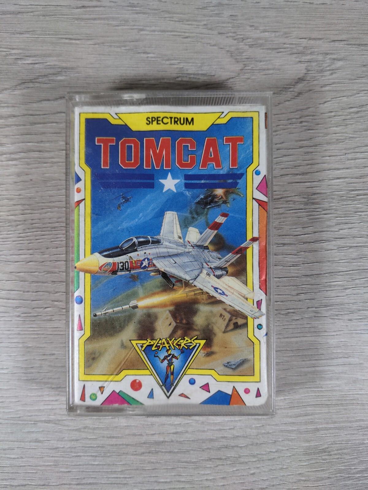 Tomcat ZX Spectrum 48K 128K Game Cassette Tested & Working - Retrorama UK