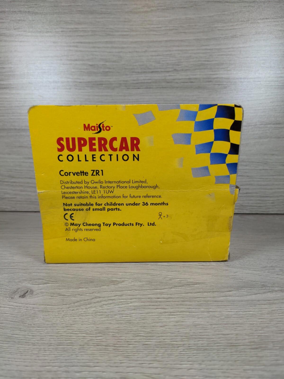 Maisto Supercar Collection Corvette ZR1 - 1:40 Scale Diecast Model - Retrorama UK