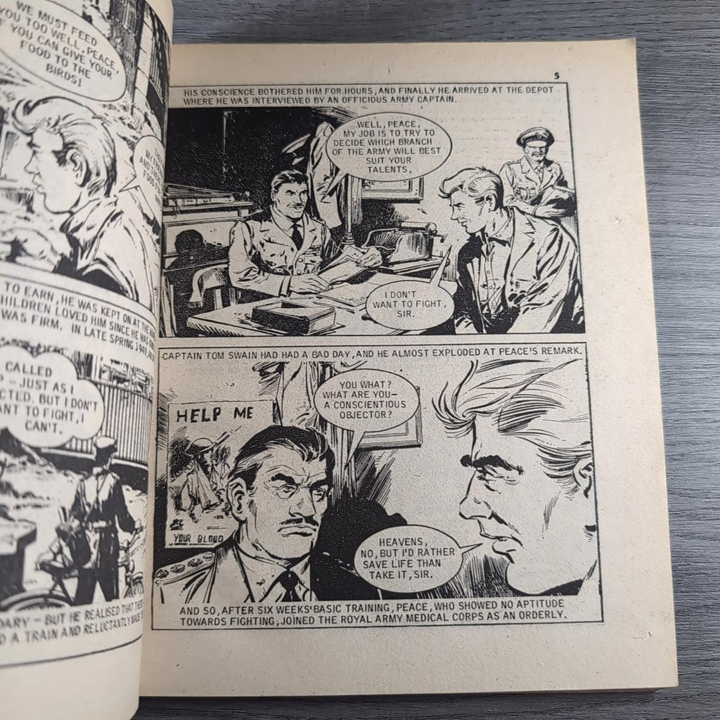 Commando Comic Issue Number 965 No Gun Hero