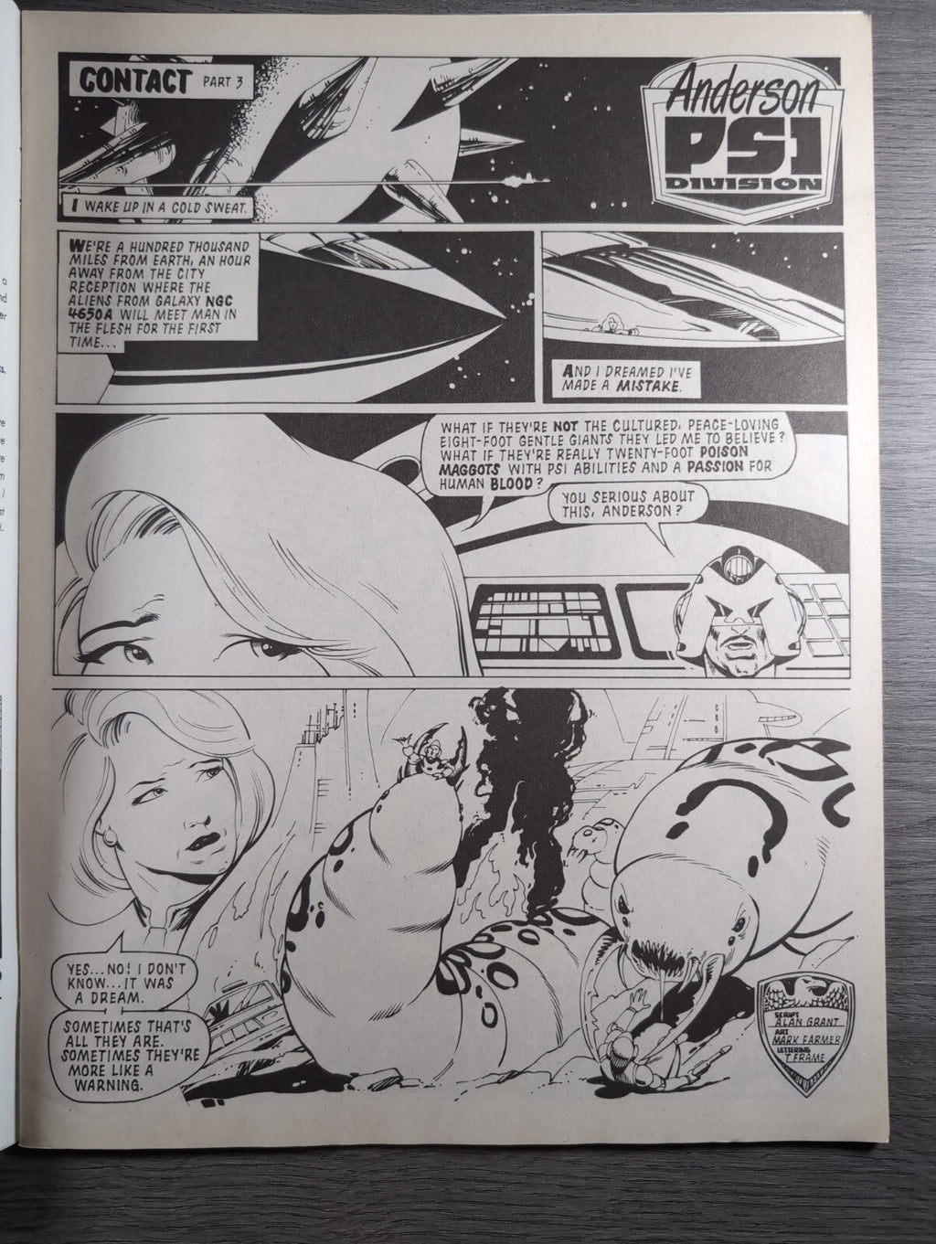 2000AD Prog 609 Featuring Judge Dread Comic 14th Jan 1989 Vintage Retro Comic