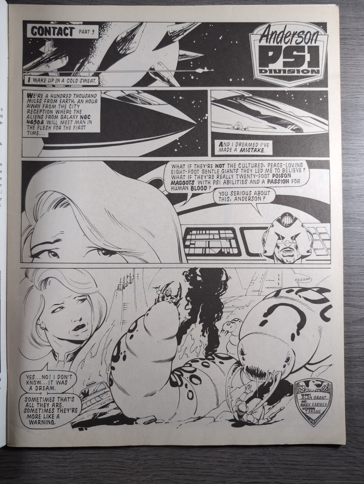 2000AD Prog 609 Featuring Judge Dread Comic 14th Jan 1989 Vintage Retro Comic