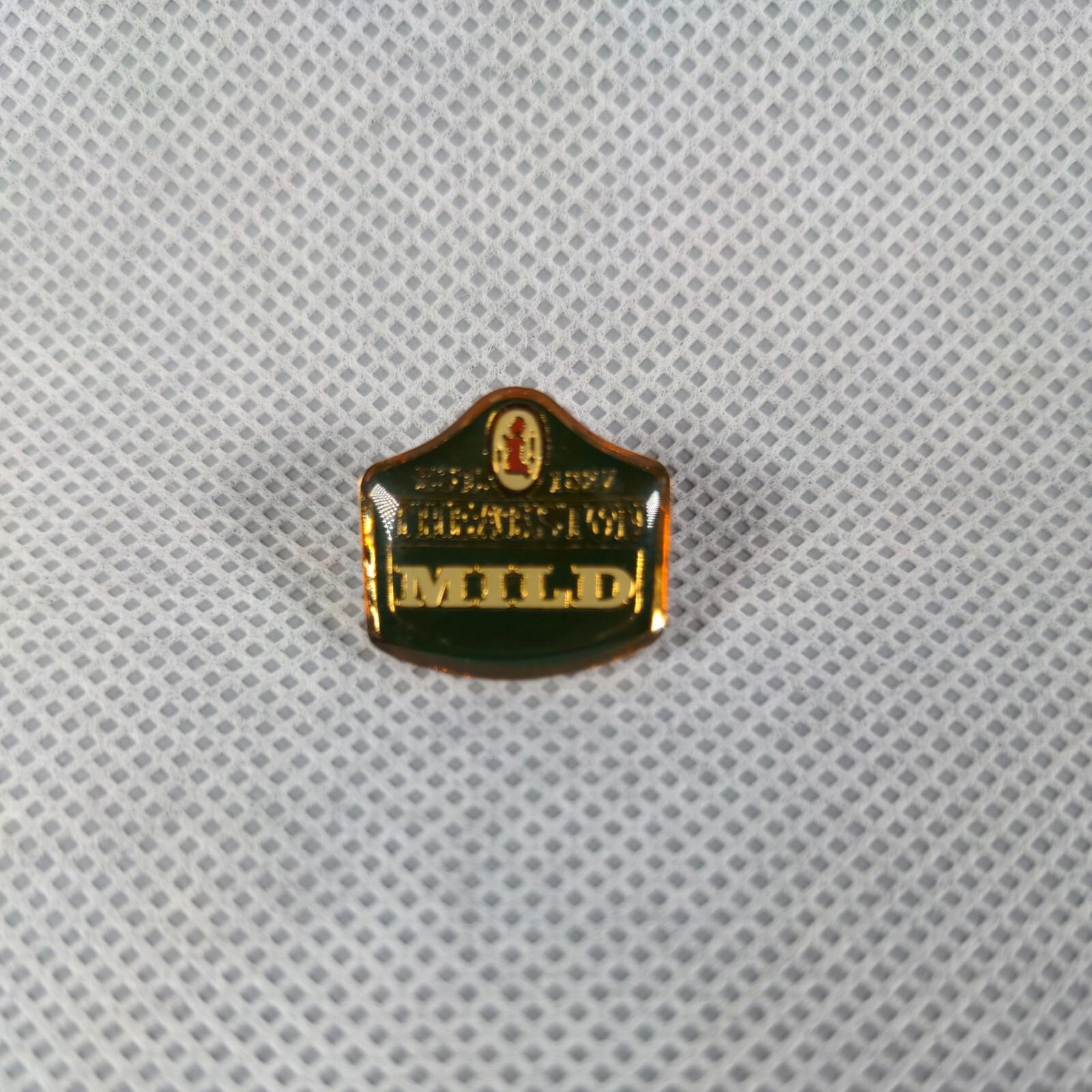 Theakston Mild Enamel Pin Badge Vintage