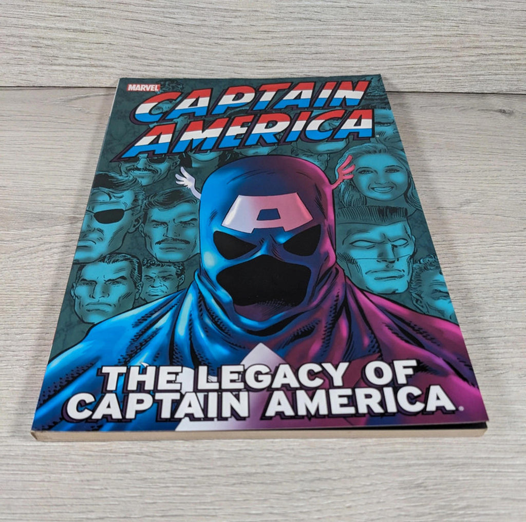 Captain America: The Legacy Of Captain America by Joe Simon Marvel Comic Book