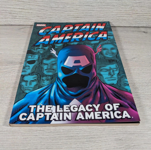 Captain America: The Legacy Of Captain America by Joe Simon Marvel Comic Book