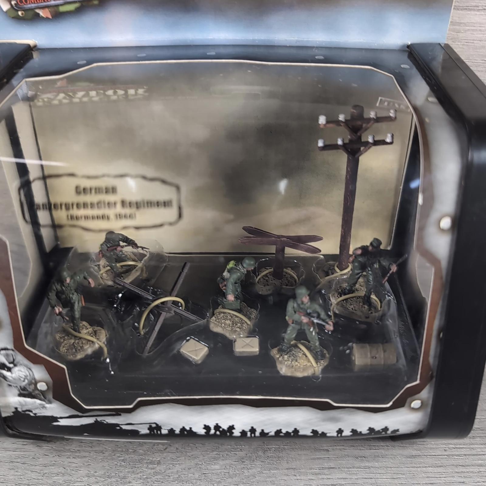 Forces Of Valour German Panzer Grenadier Regiment Normandy 1944 1:72 Scale Model