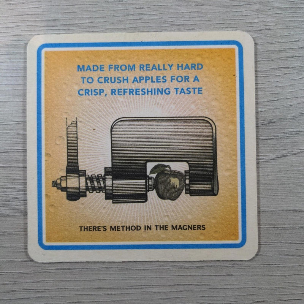 Magners 4 x Vintage Beer Mats Pub Bar Coaster Breweriana - Retrorama UK