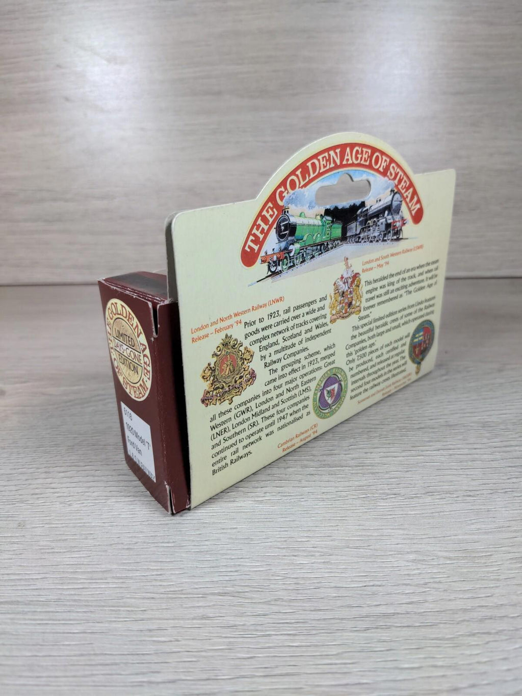 Lledo The Golden Age of Steam 1920 Model T Ford Diecast Van 6118 L & SW Railway - Retrorama UK