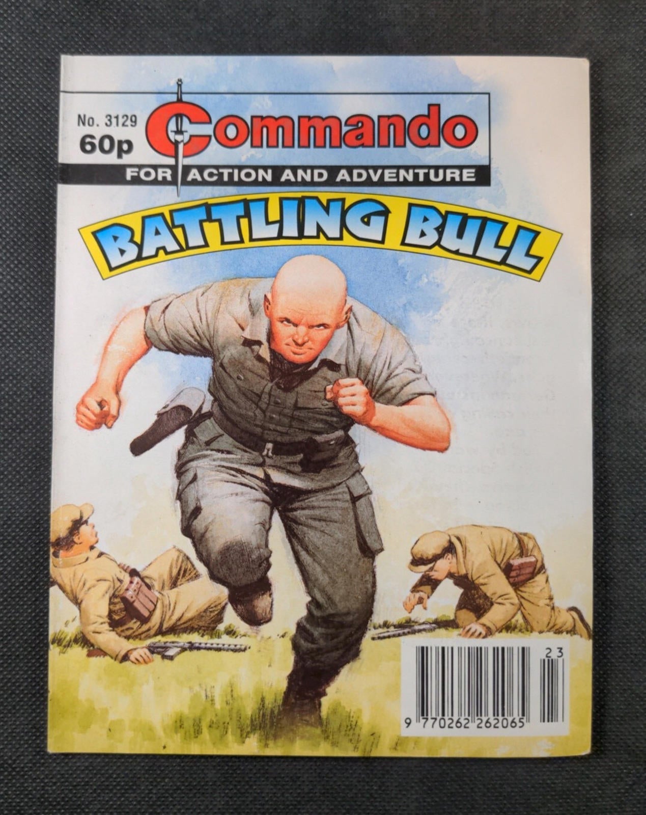 Commando Comic Issue Number 3129 Battling Bull Vintage War Comic