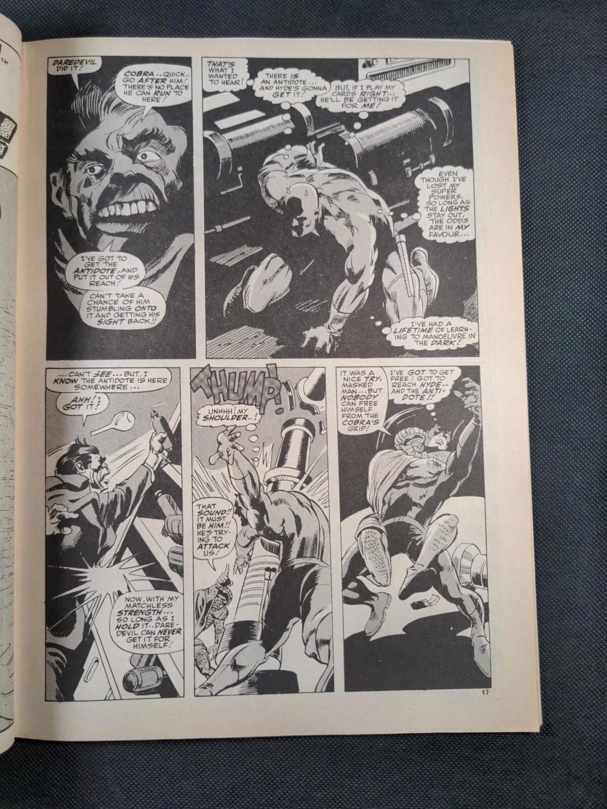 Mighty World of Marvel Issue No 128 March 1975 Marvel UK Vintage Comic