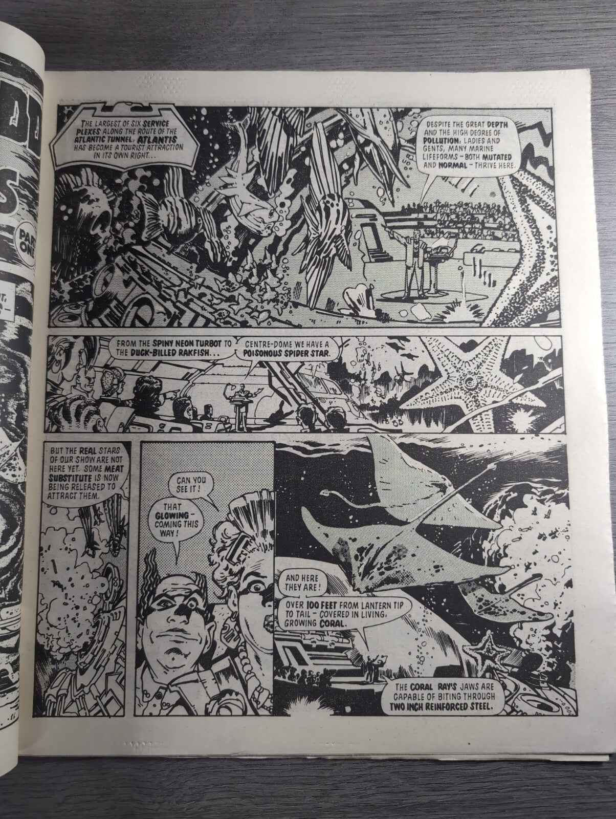 2000AD Prog 485 Featuring Judge Dread Comic Date 30th Aug 1986 Retro Comics