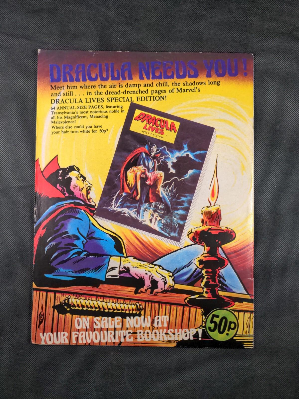 Mighty World of Marvel Comic Issue No 135 May 1975 Vintage Marvel UK Comic
