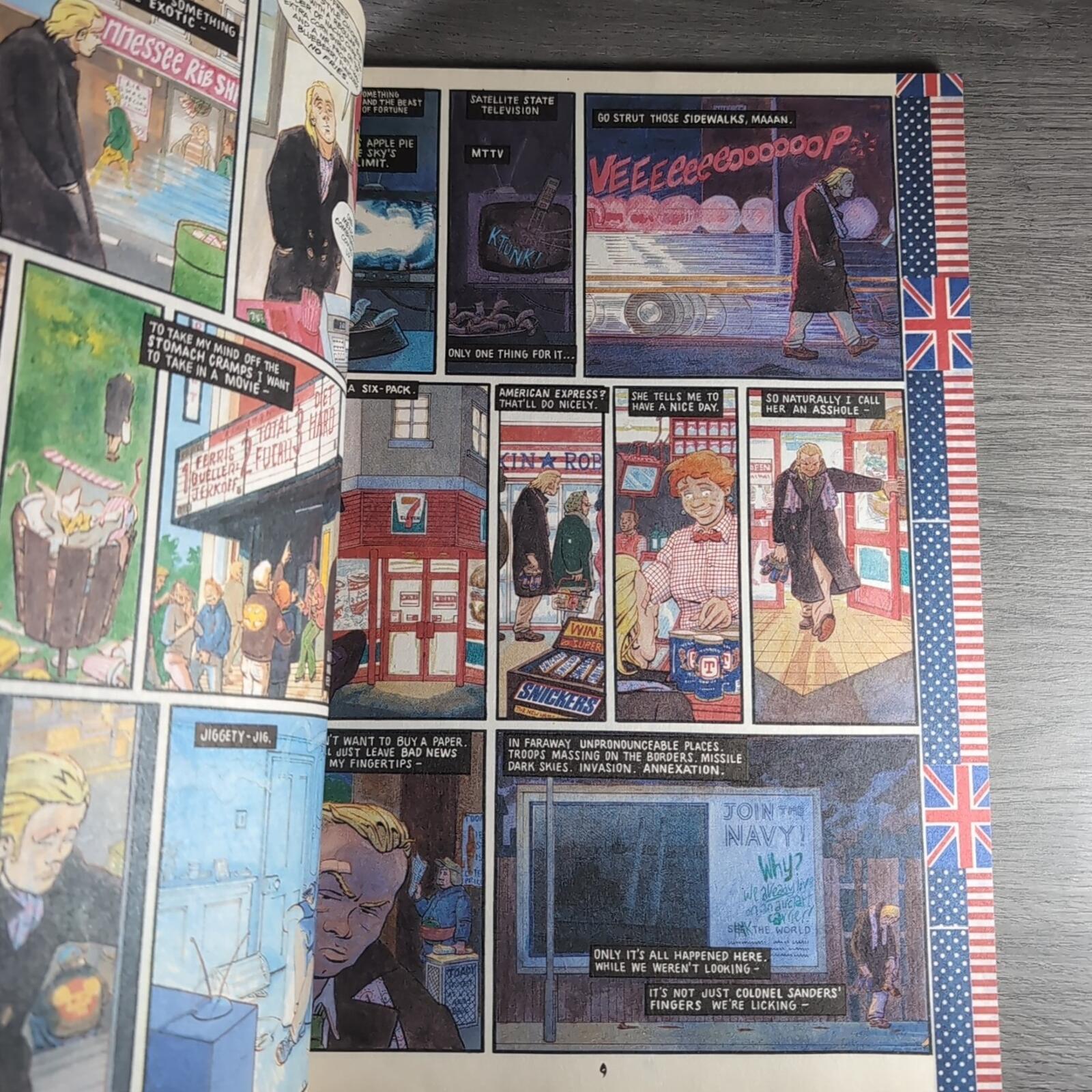 Revolver Comic Issue 7 A 2000AD Production Vintage Comic