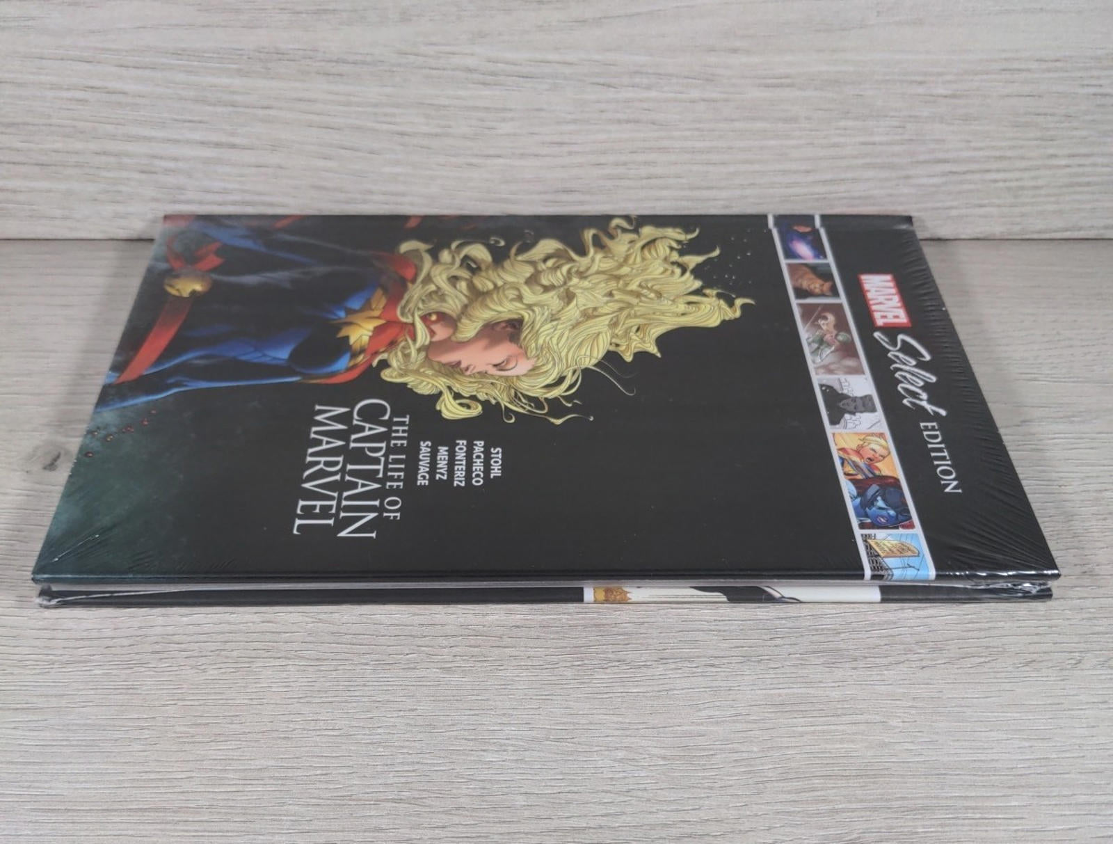 The Life Of Captain Marvel: Marvel Select Edition by Margaret Stohl Hardcover - Retrorama UK