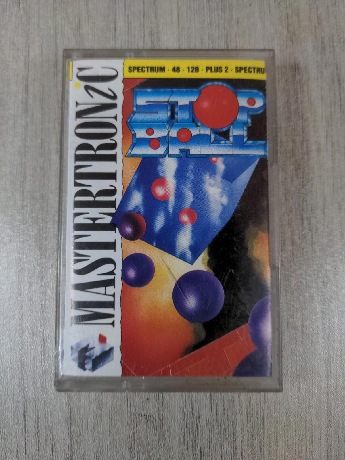Stop Ball ZX Spectrum 48K 128K Plus 2 Game Cassette Tested & Working