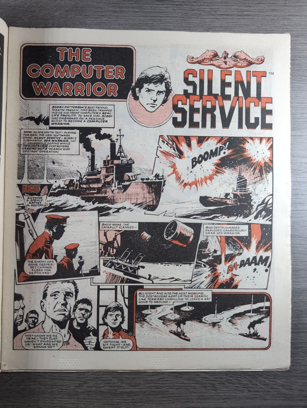 Eagle Comic Issue No. 225 12th July 1986 Vintage Retro UK Comic