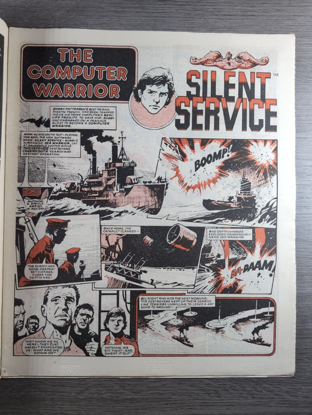 Eagle Comic Issue No. 225 12th July 1986 Vintage Retro UK Comic