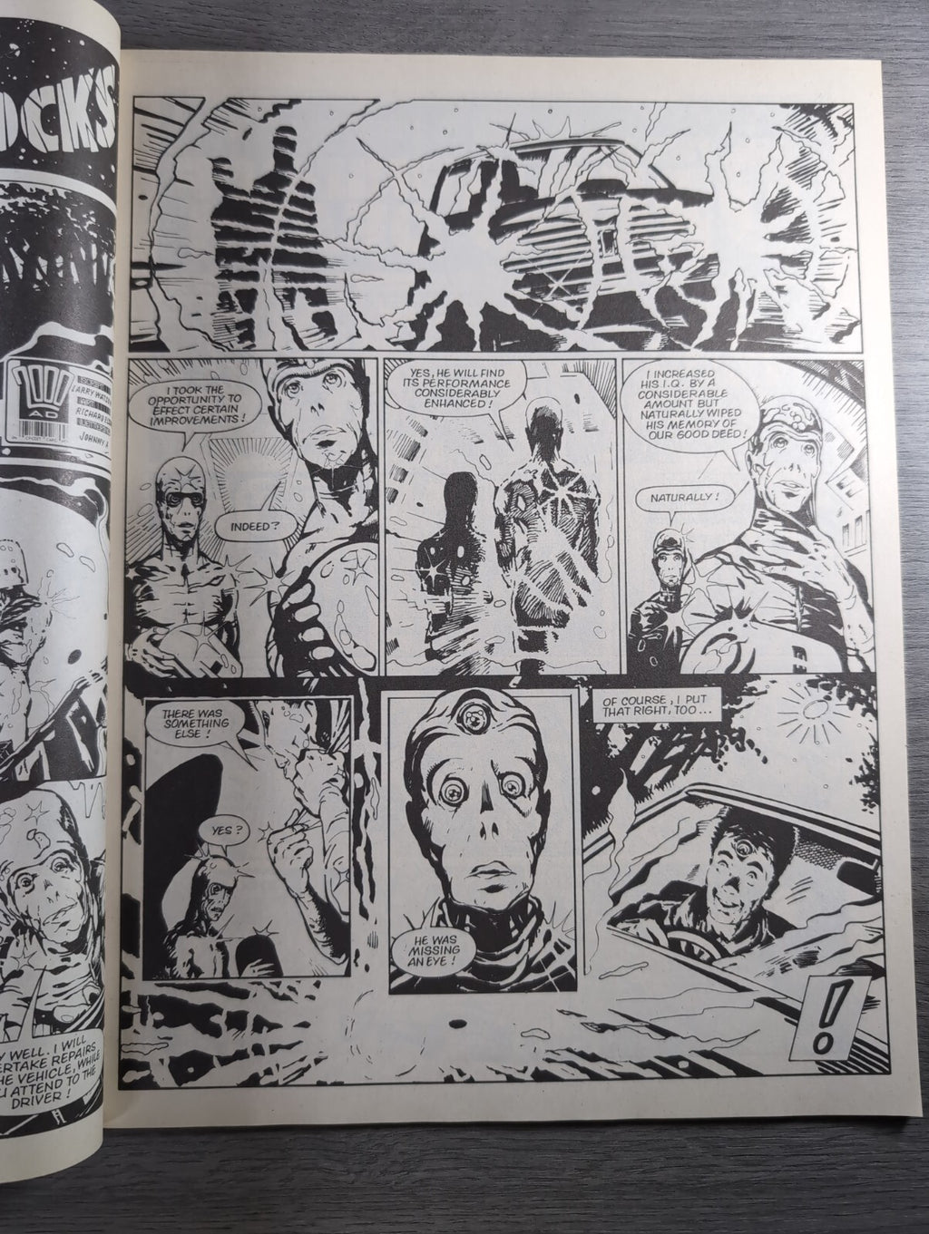 2000AD Prog 608 Featuring Judge Dread Comic 7th Jan 1989 Vintage Retro Comic