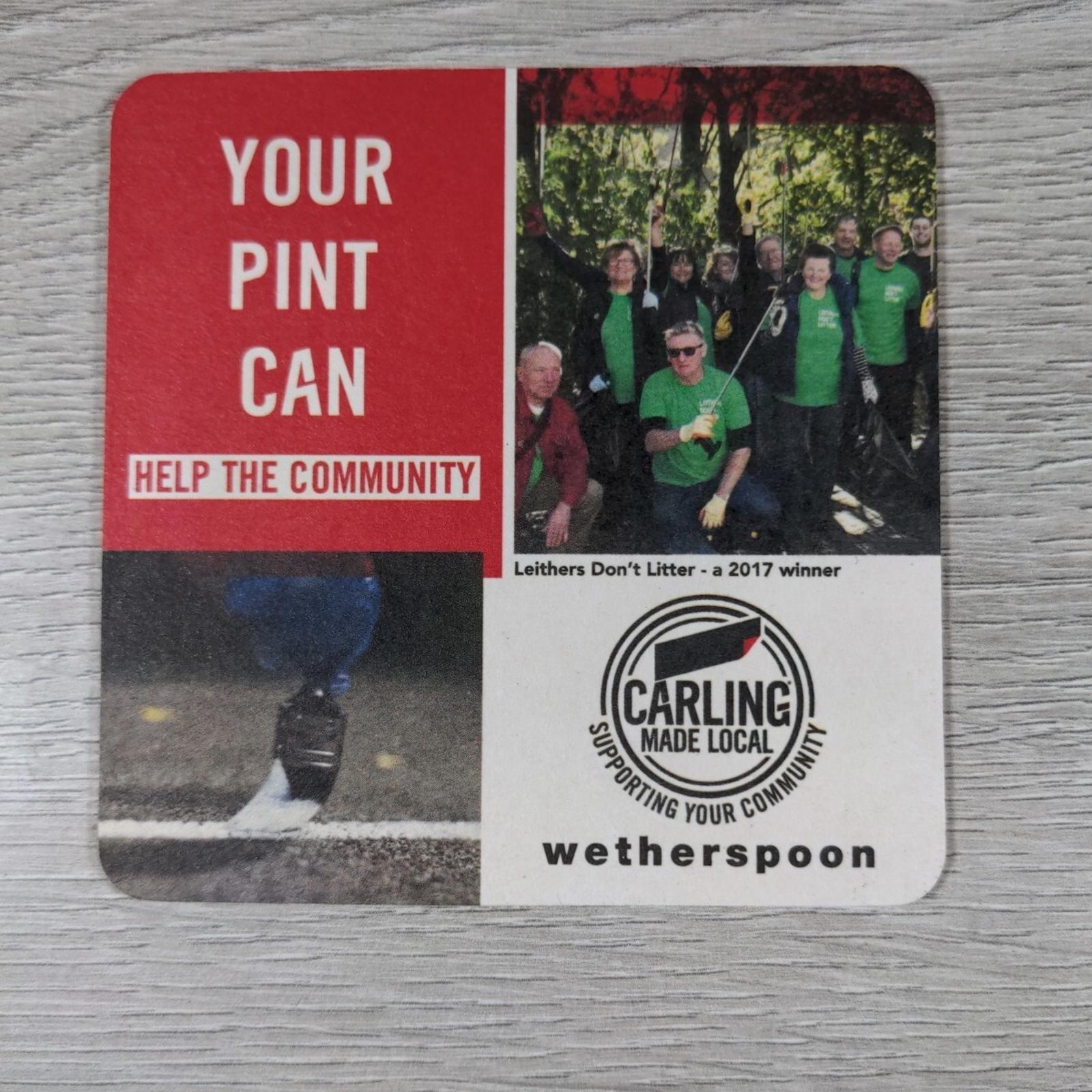 Carling 5 x Vintage Beer Mats Pub Bar Coaster Breweriana - Retrorama UK