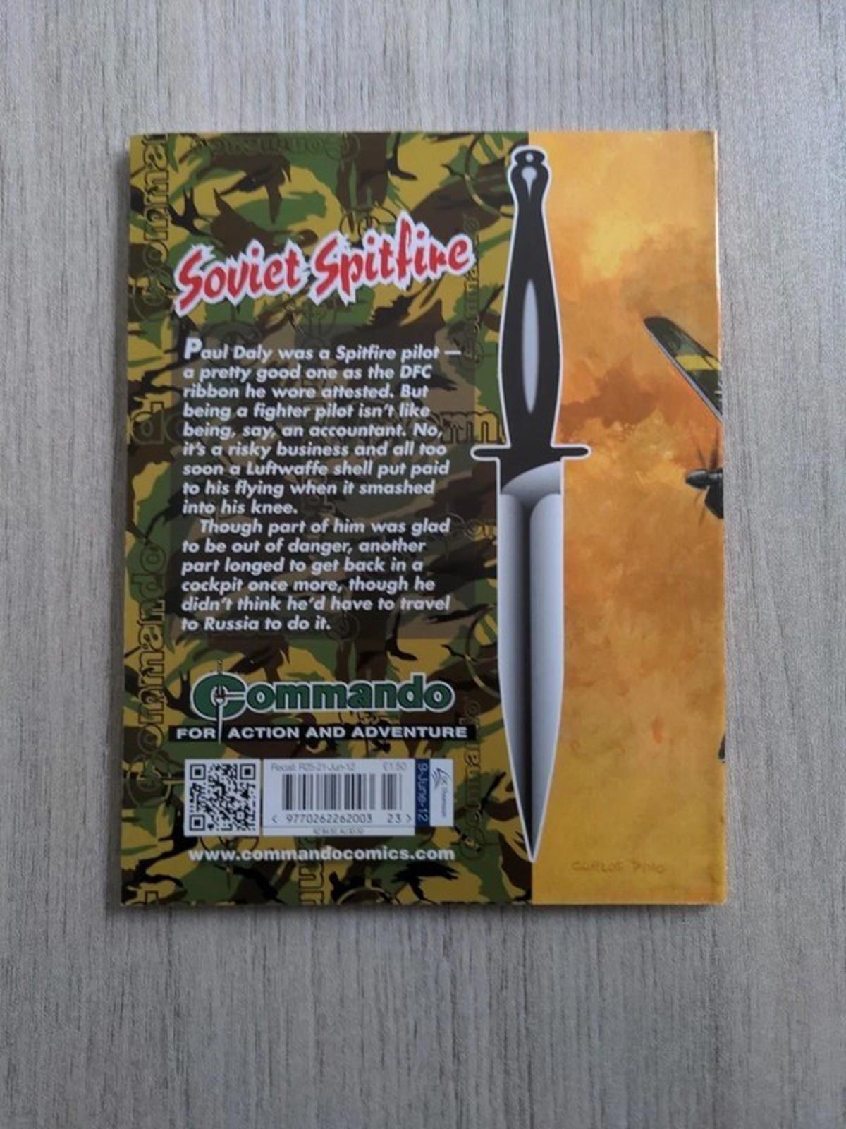 Commando Comic Issue Number 2504 Soviet Spitfire