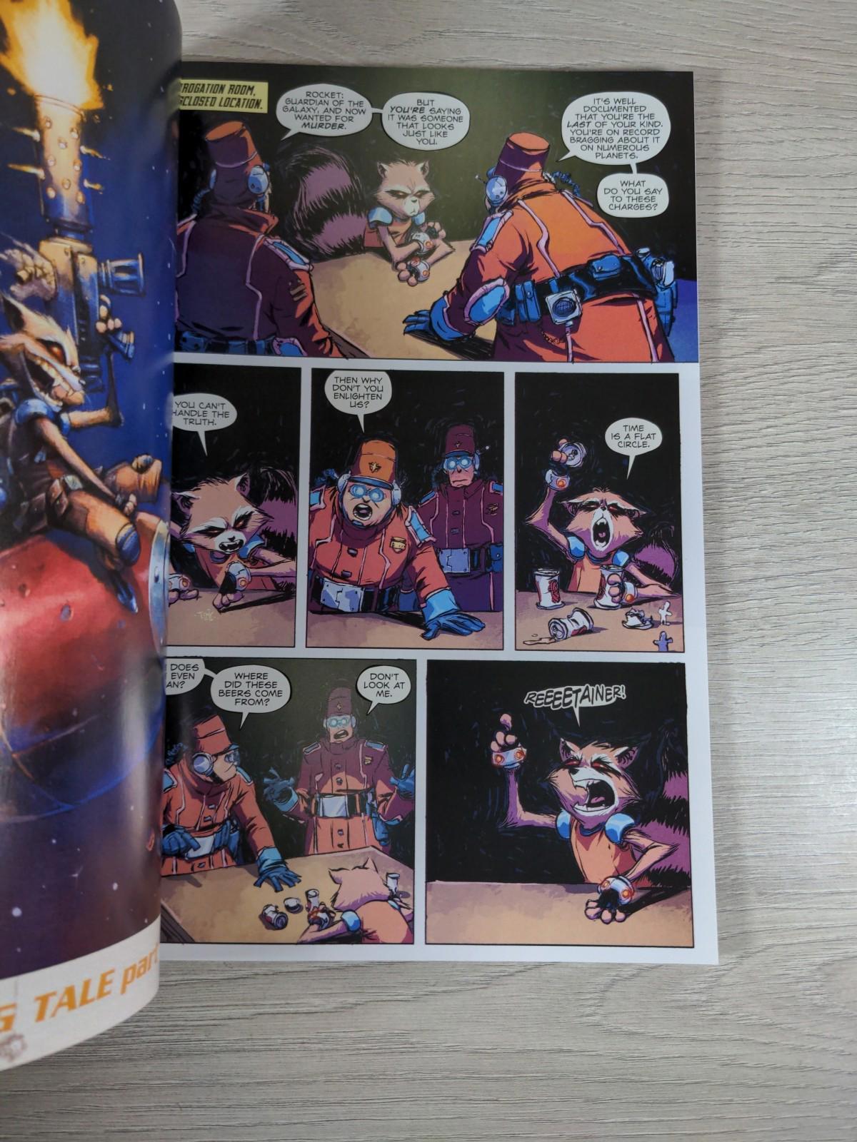 Marvel Comics Rocket Raccoon A Chasing Tale Volume 1 2015 Graphic Novel