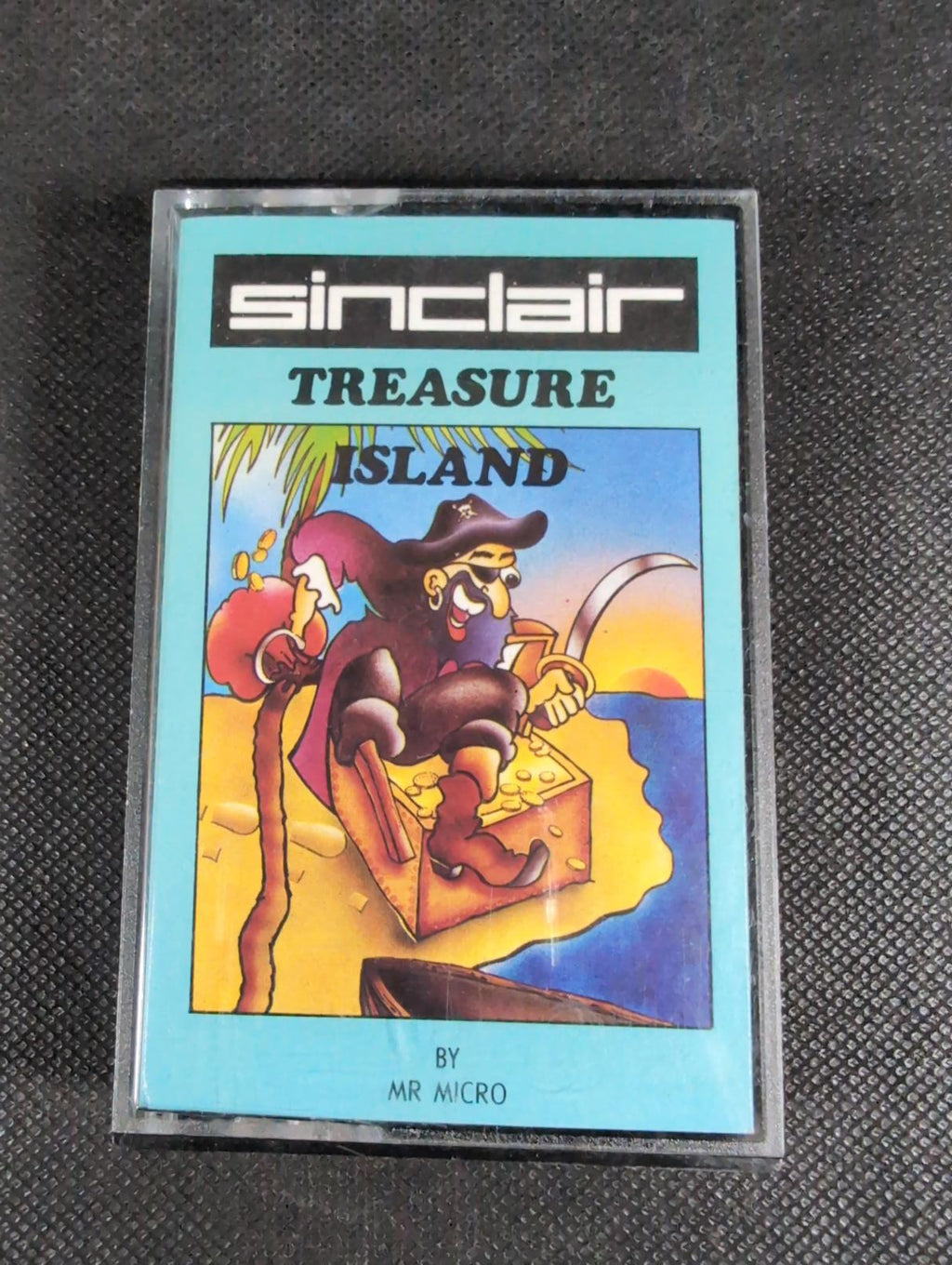 Treasure Island ZX Spectrum Video Game Cassette Mr Micro Tested & Working