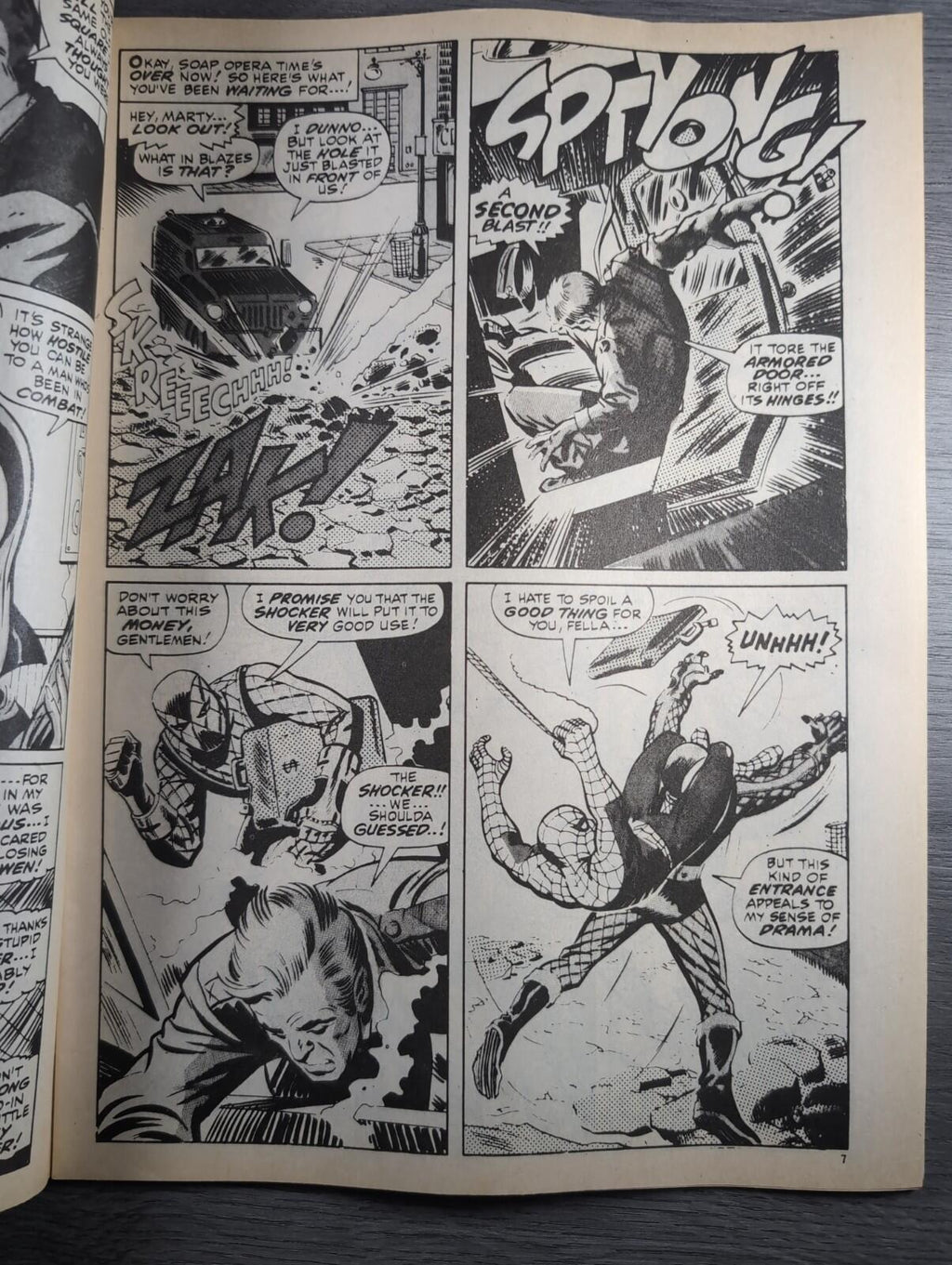 Spider-Man Comics Weekly No85 Marvel Comics UK 28th September 1974 Vintage Comic