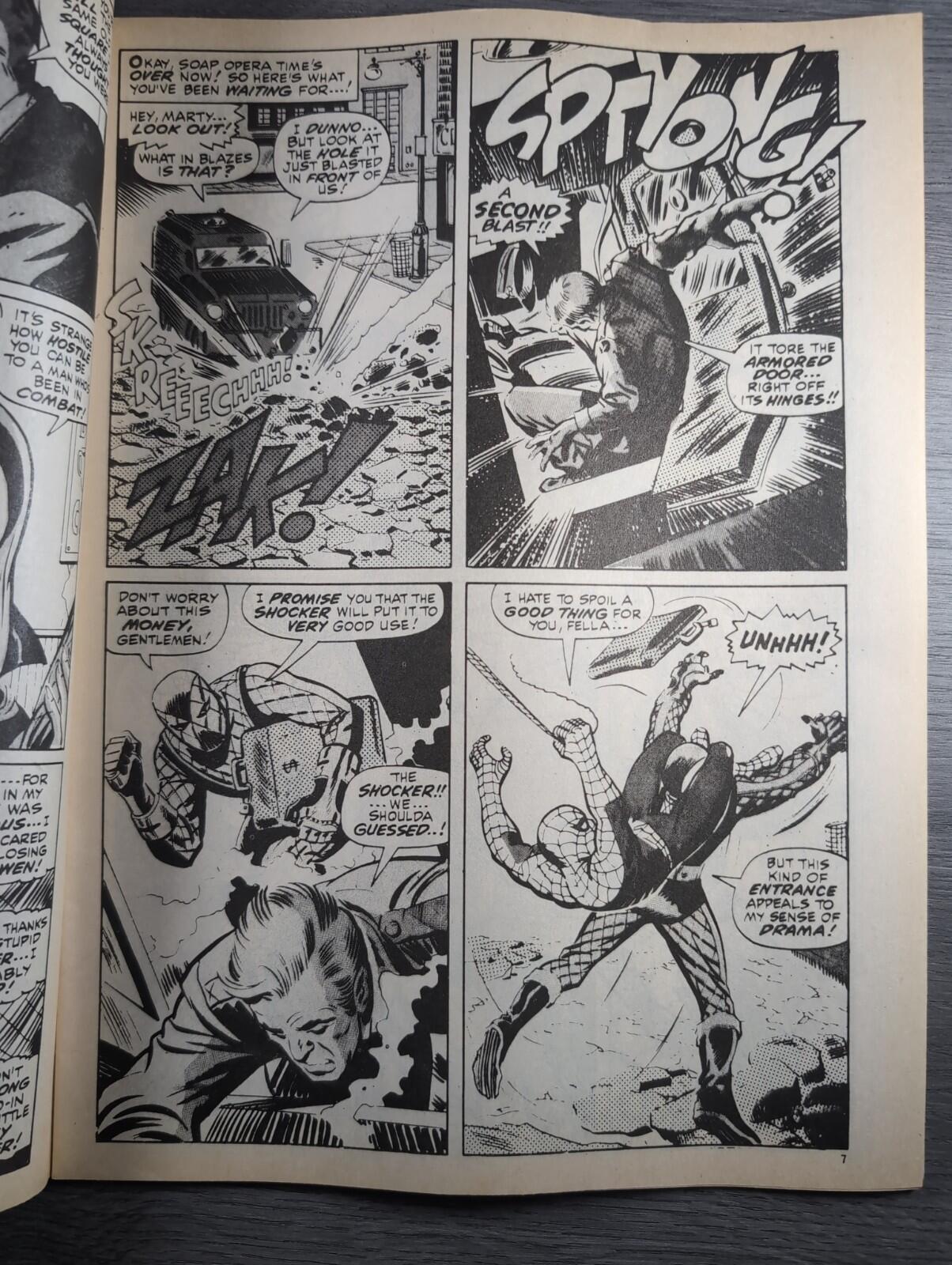 Spider-Man Comics Weekly No85 Marvel Comics UK 28th September 1974 Vintage Comic