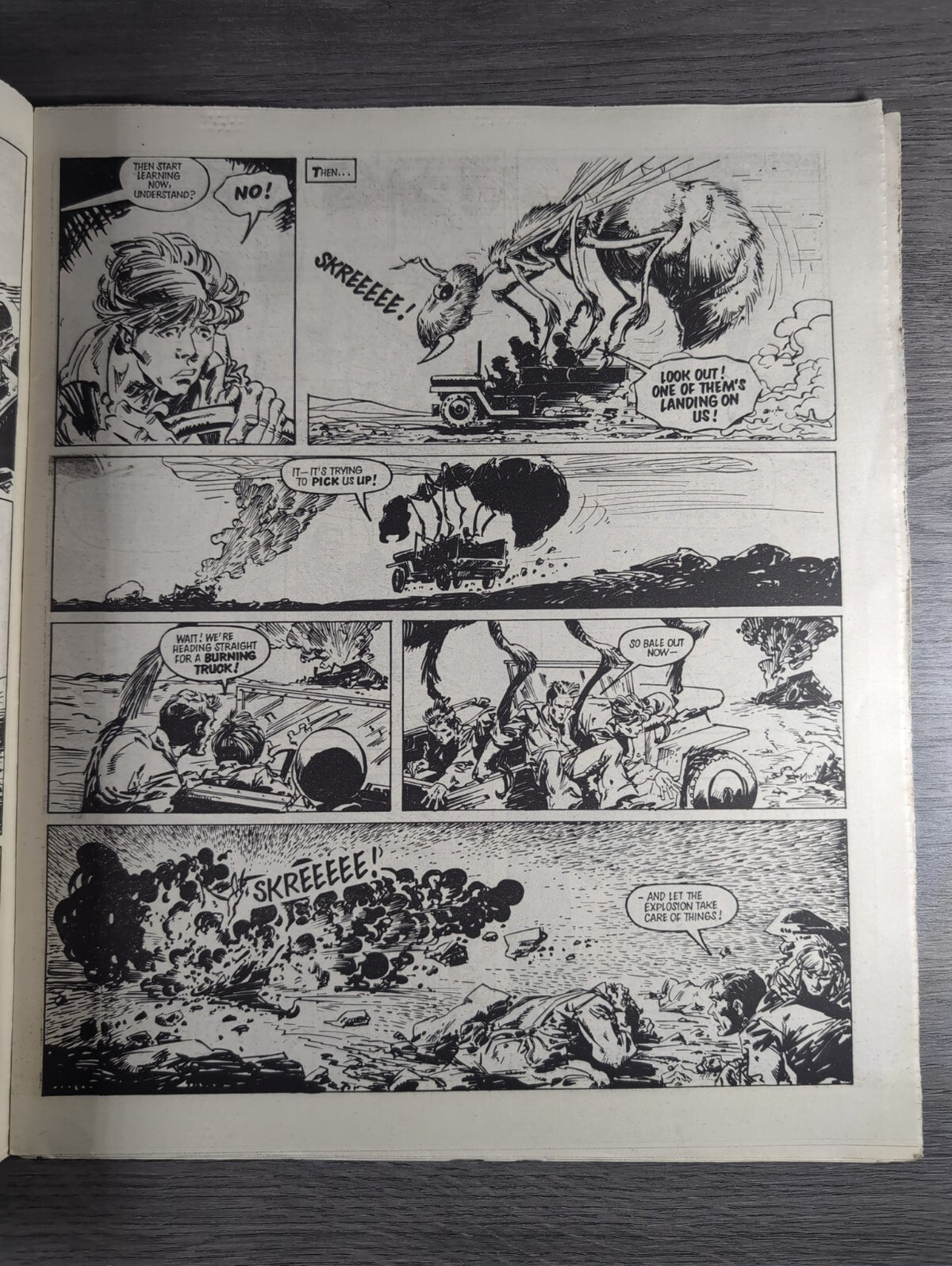Eagle Comic Issue No. 229 9th August 1986 Vintage Retro UK Comic