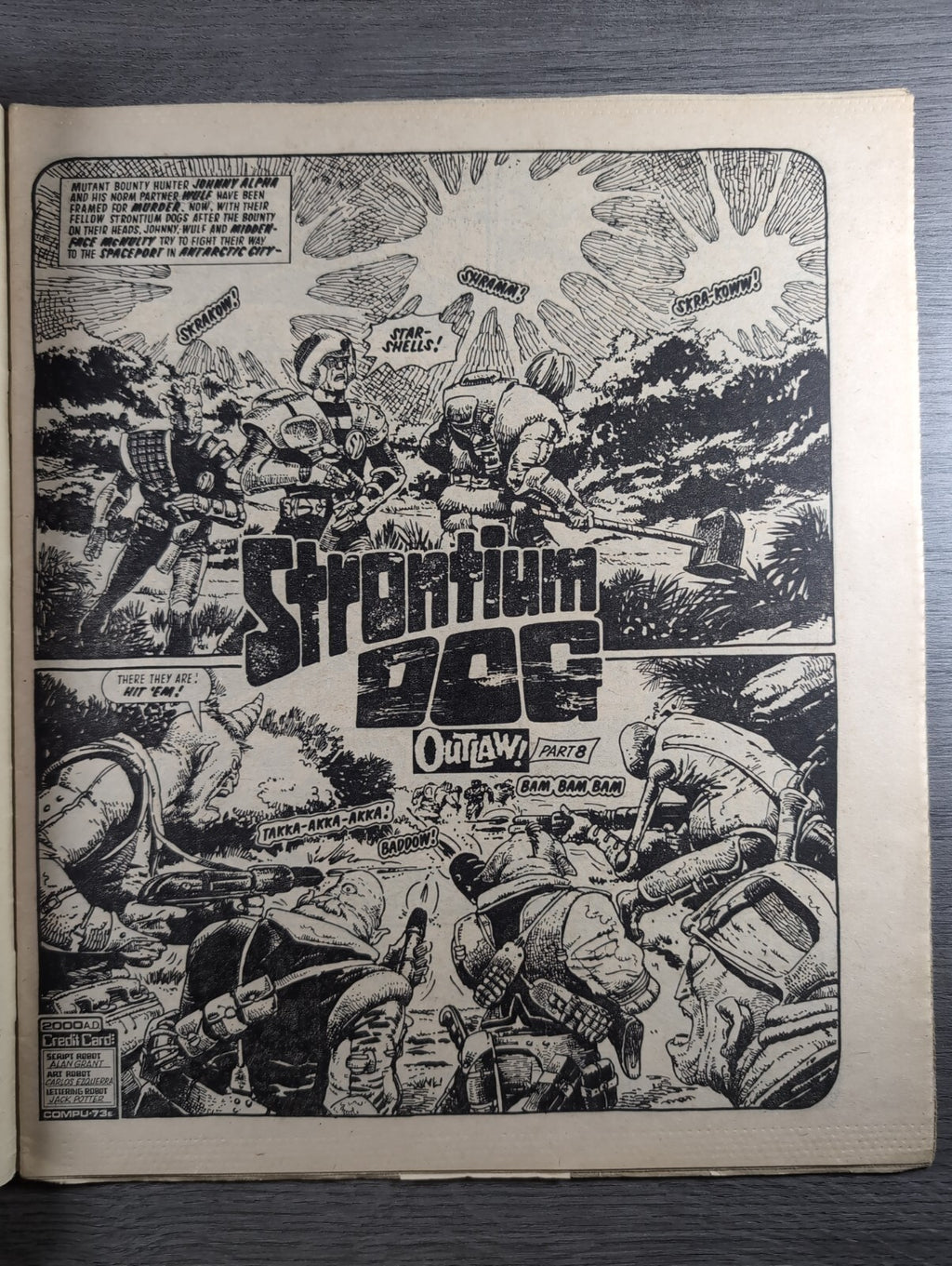 2000AD Prog 370 Featuring Judge Dredd Comic 26th May 1984 Vintage Retro Comic