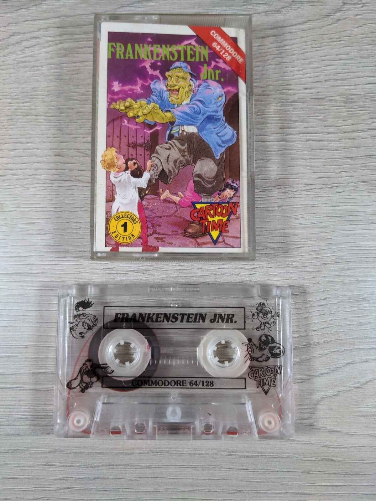 Frankenstein Jnr. Commodore 64 C64 Game Cassette Tested & Working