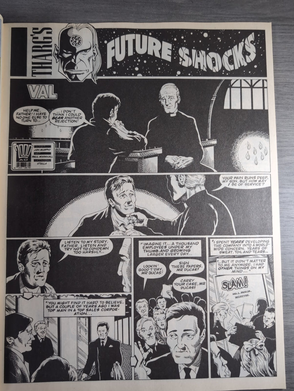2000AD Prog 649 Featuring Judge Dread Comic 21st Oct 1989 Vintage Retro Comic - Retrorama UK