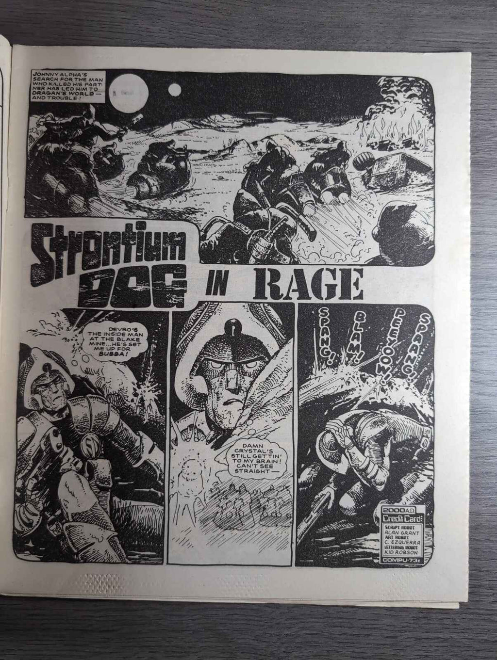 2000AD Prog 479 Featuring Juddge Dread Comic Date 19th July 1986 Vintage Comics