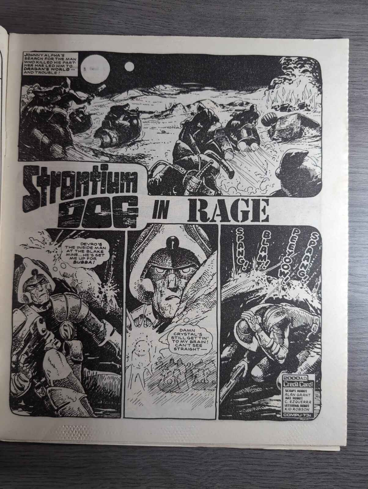 2000AD Prog 479 Featuring Juddge Dread Comic Date 19th July 1986 Vintage Comics