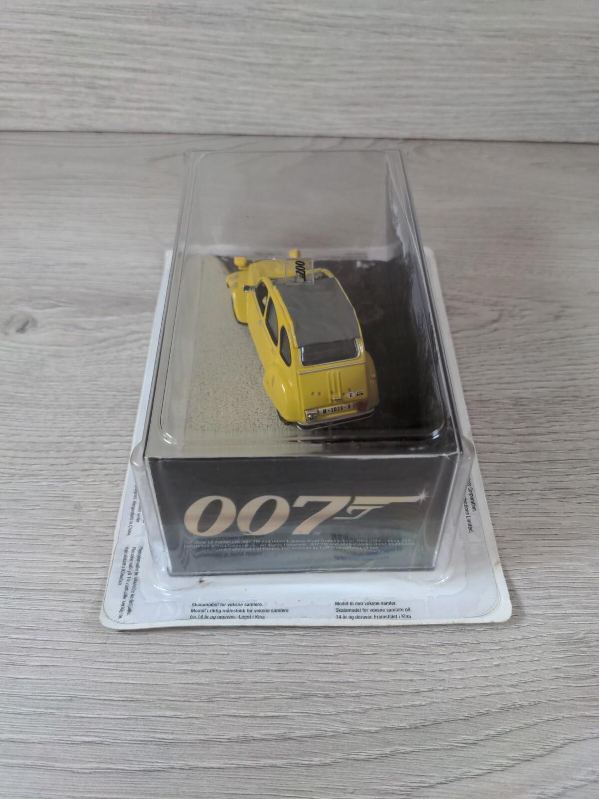 Eaglemoss James Bond 007 Citroen 2CV Diecast Car 1:43 Scale + Magazine #5