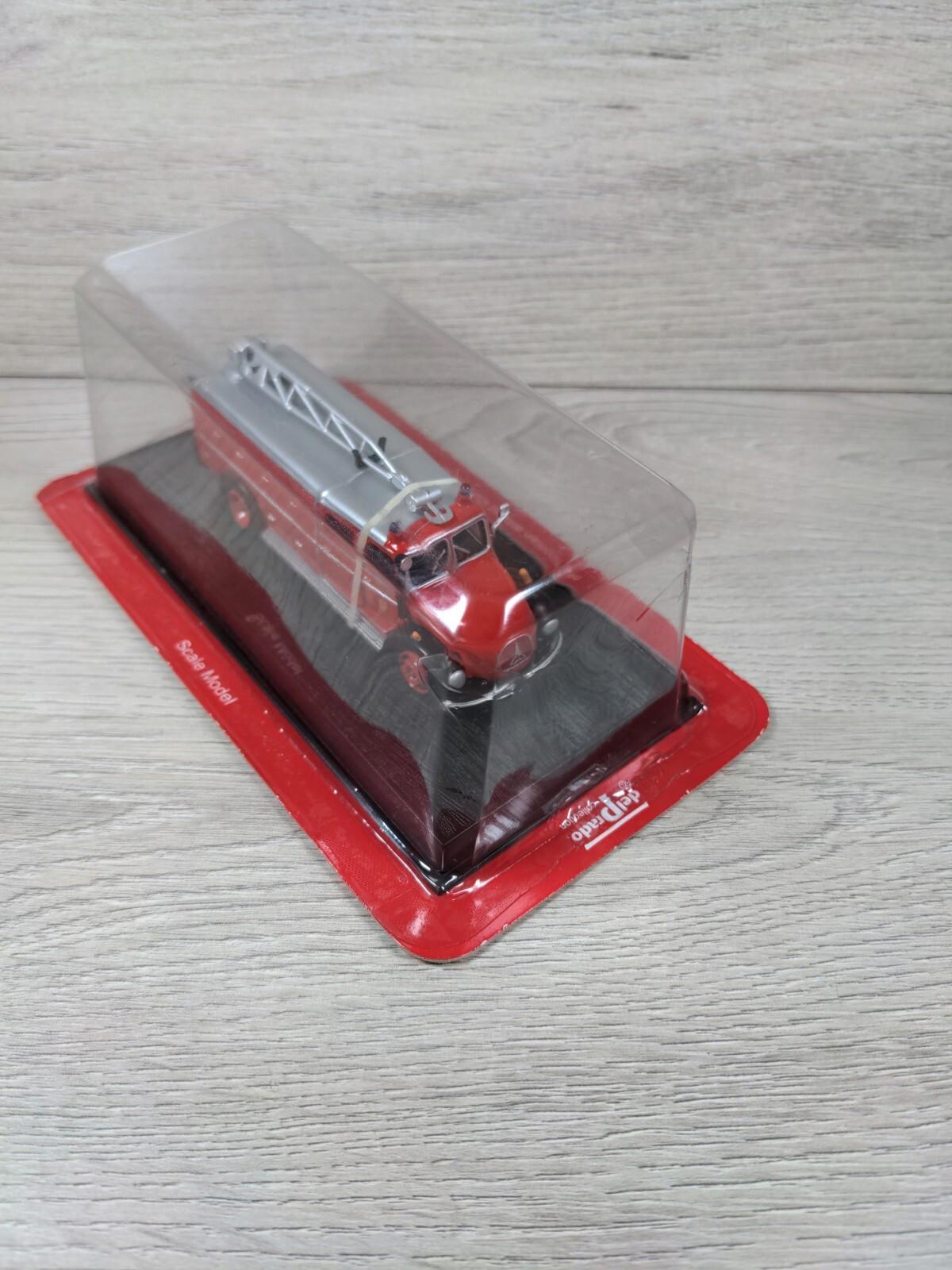 Del Prado Fire Engines of the World 1954 Magirus Deutz RKW7 S6500 1:72 Scale - Retrorama UK