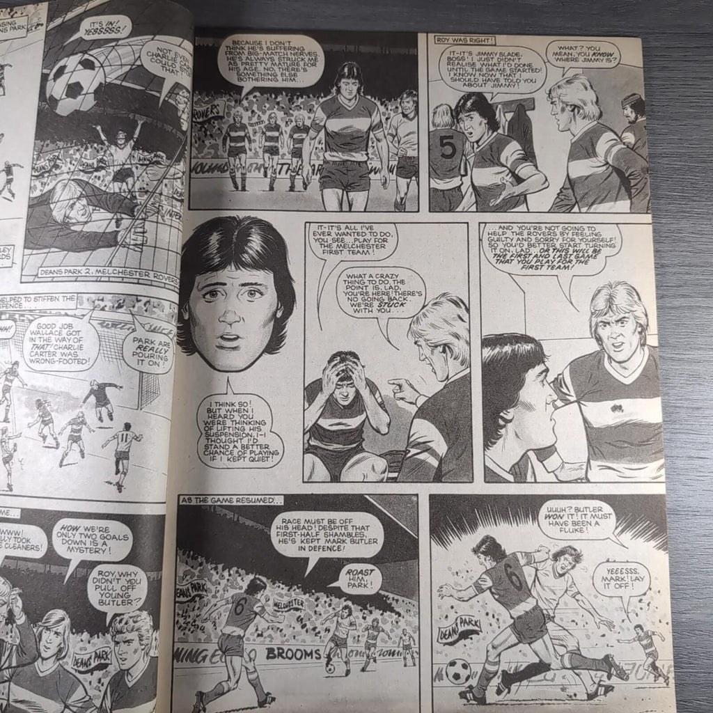Roy of The Rovers 1st December 1984 Vintage Comic IPC Magazines