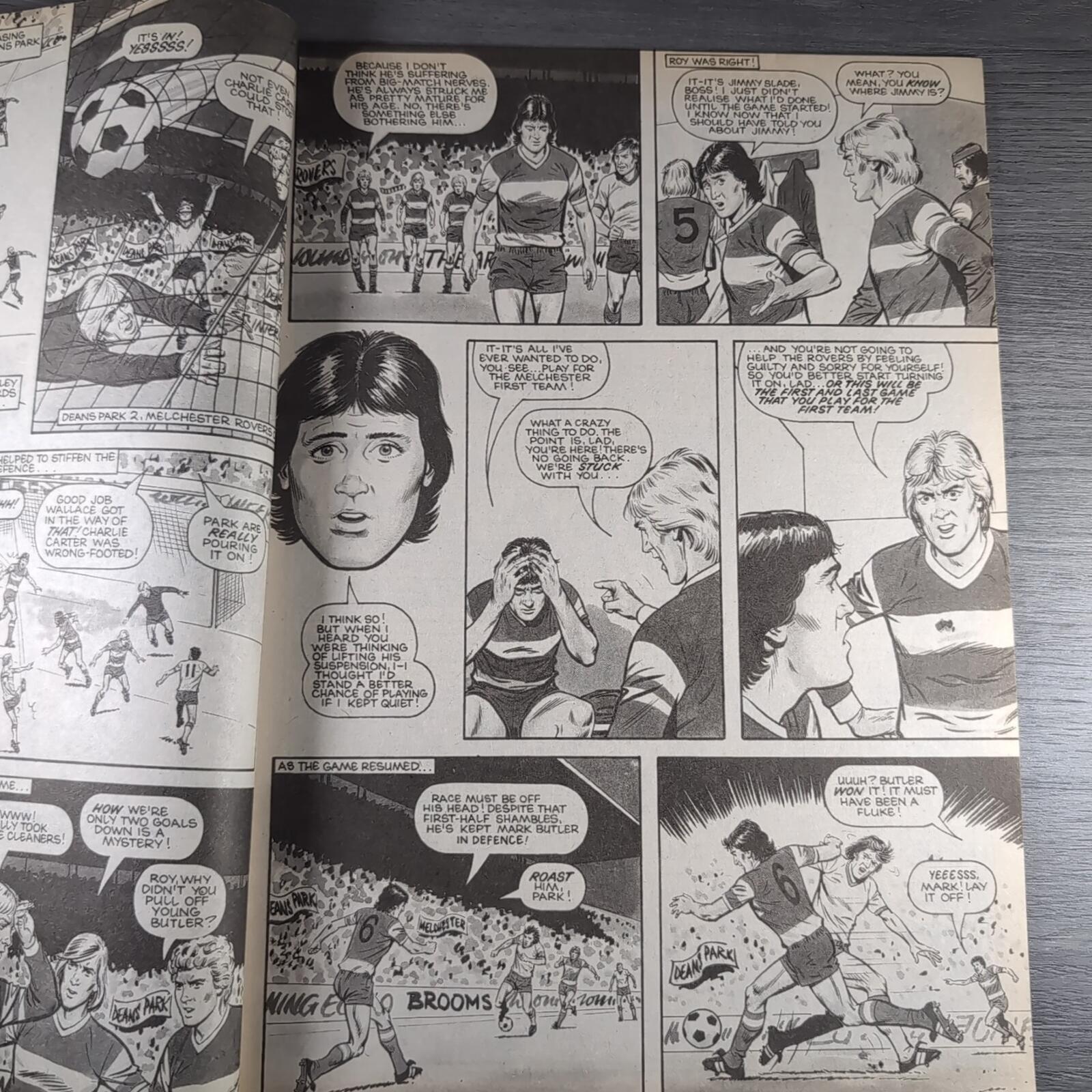 Roy of The Rovers 1st December 1984 Vintage Comic IPC Magazines