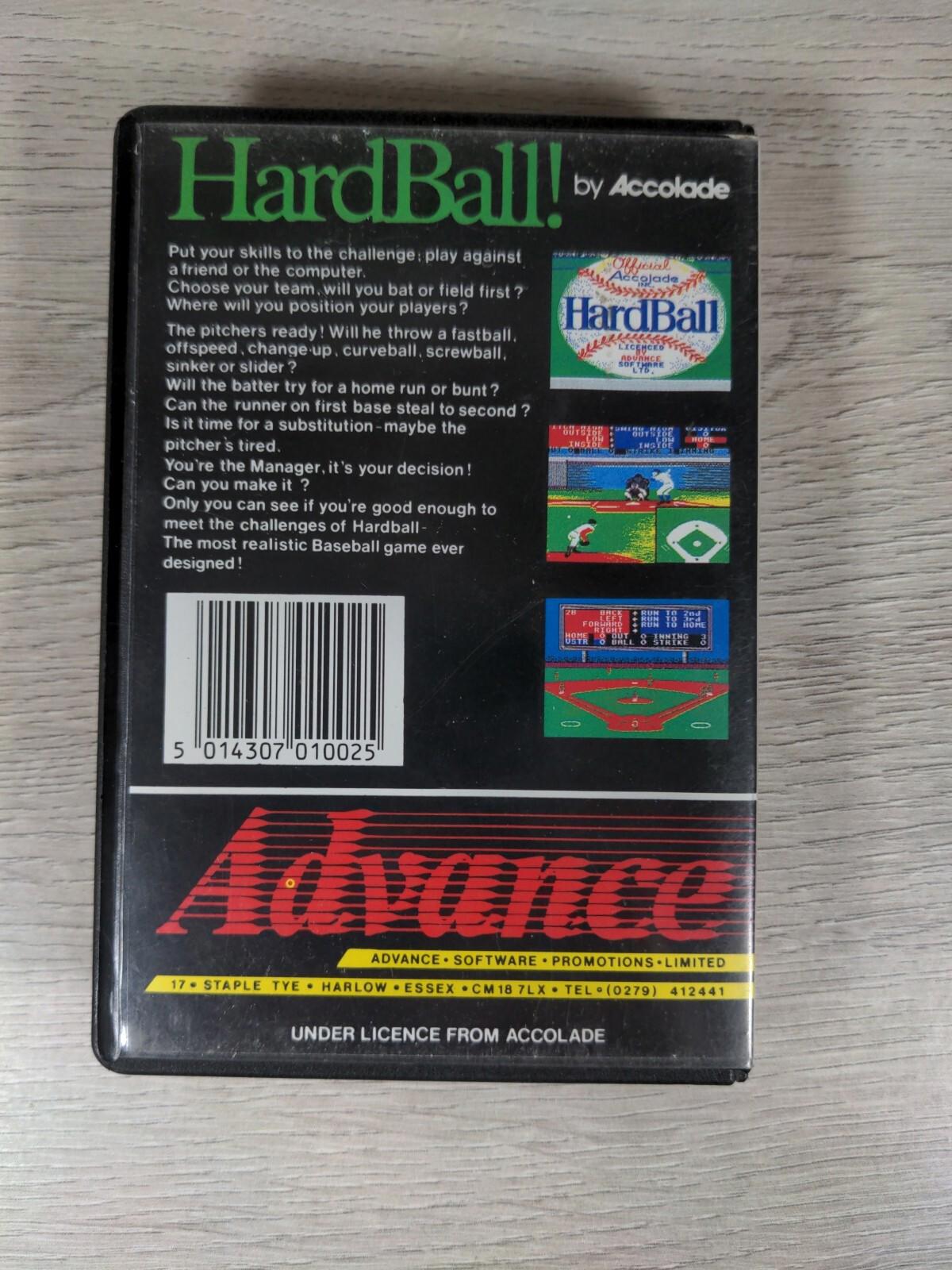 Hardball ZX Spectrum 48K 128K Video Game Cassette Tested & Working  Vintage Game
