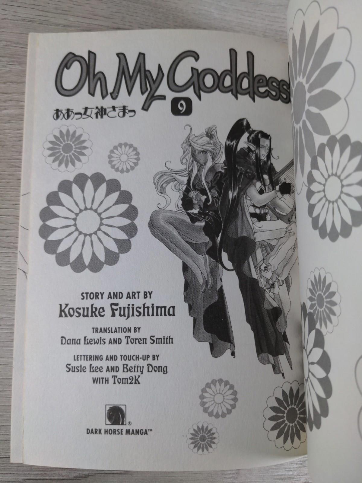 Oh My Goddess: Vol. 9 by Kosuke Fujishima Manga Paperback Book 2008 - Retrorama UK