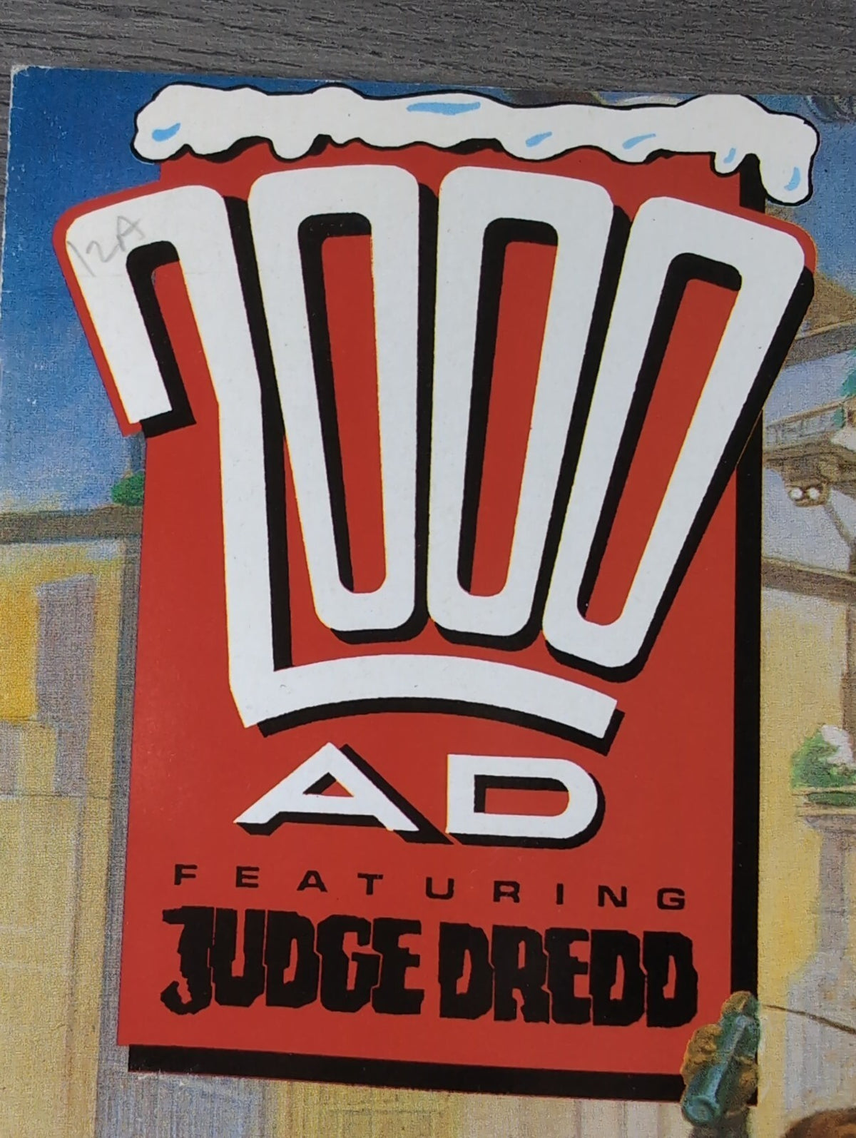 2000AD Prog 658 Featuring Judge Dread Comic 23rd Dec 1989 Vintage Retro Comic - Retrorama UK