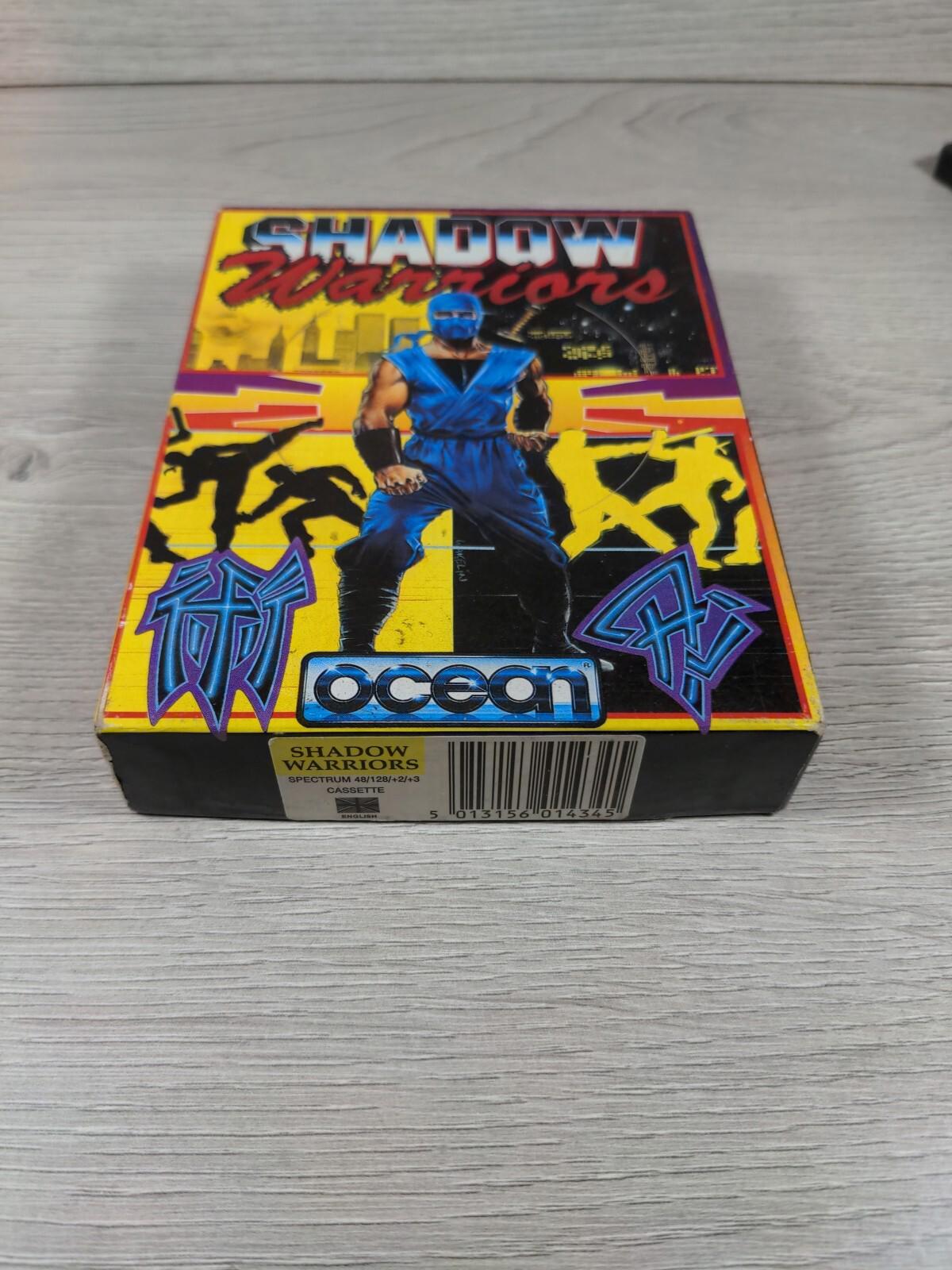Shadow Warriors  ZX Spectrum 48K 128K Video Game  Cassette Tested & Working
