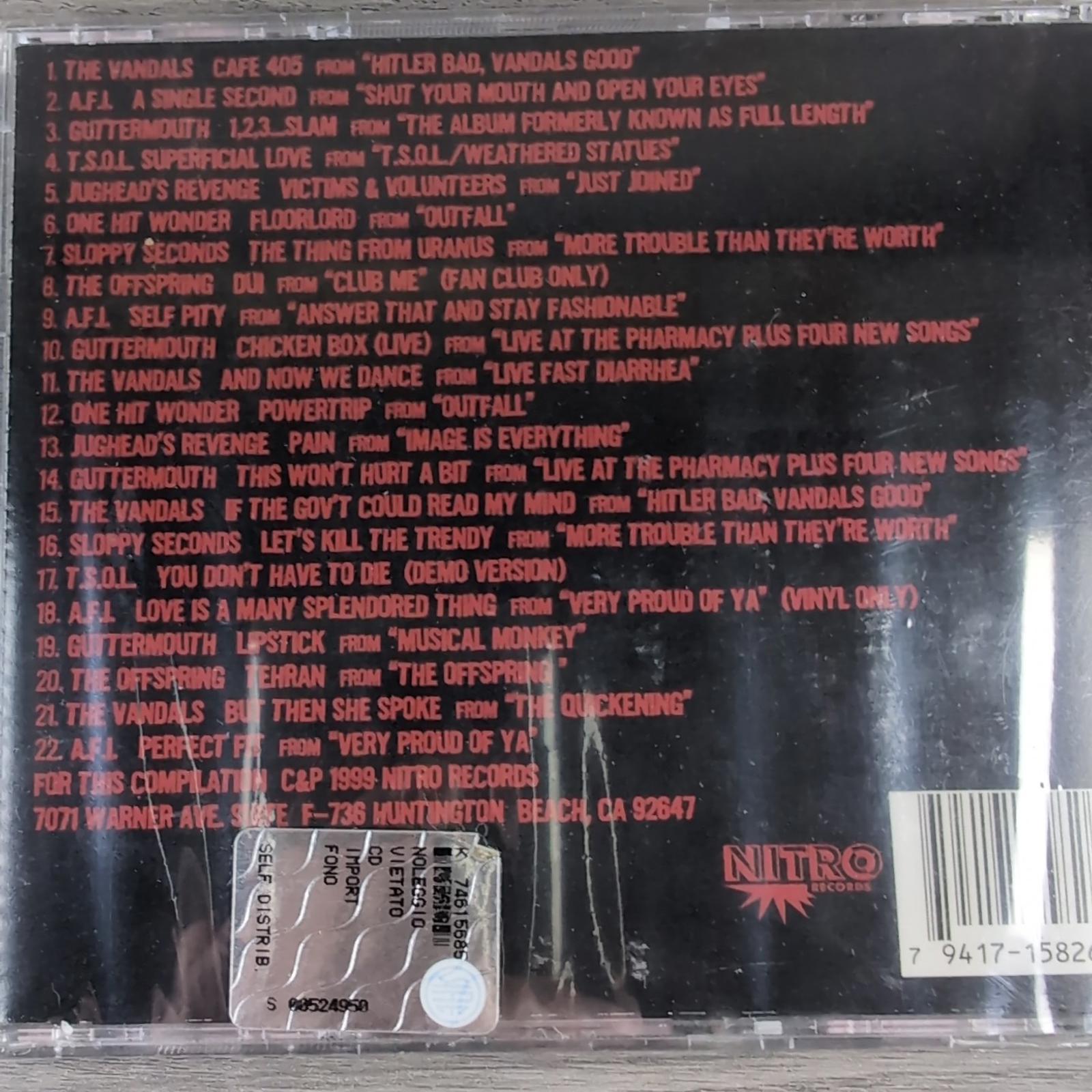 Thought Remains the Same Music CD Album Nitro Records