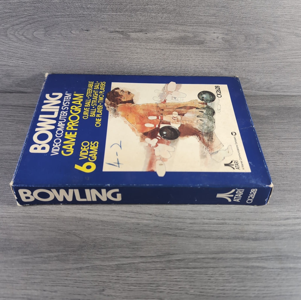 Bowling Atari 2600 Game CX2628 Cartridge & Manual Boxed CIB Tested & Working